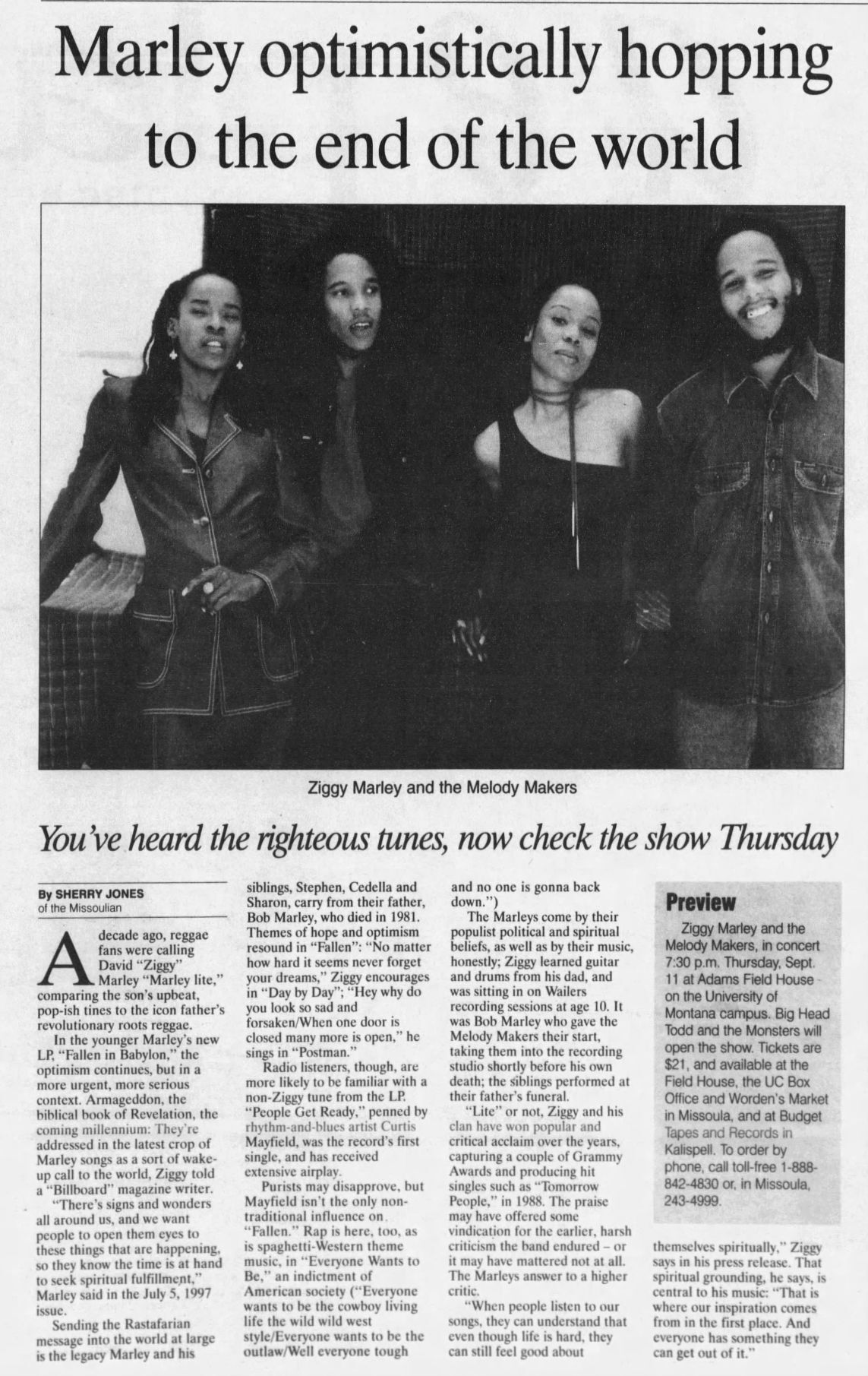 Ziggy Marley - 1997